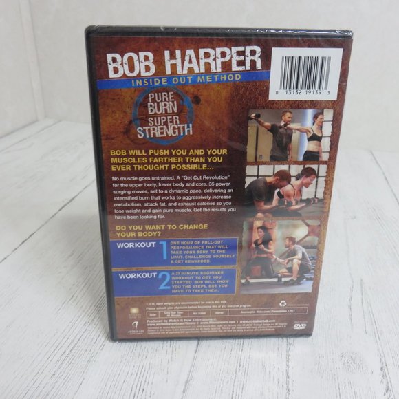 Bob Harper: Inside Out Method--Pure Burn, Super Strength DVD - Picture 2 of 2